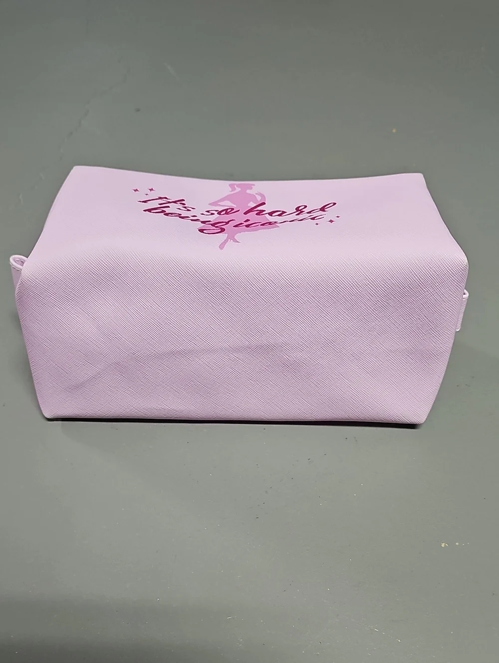 OCS Designs Barbie Themed Pink Cosmetic Bag 